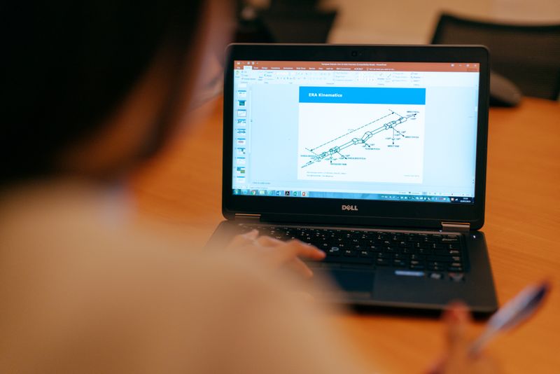 Student conducting independent research to become an ISEF finalist