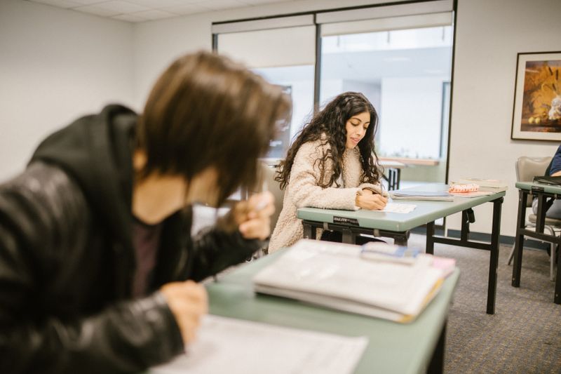 Student planning how to strengthen a college application